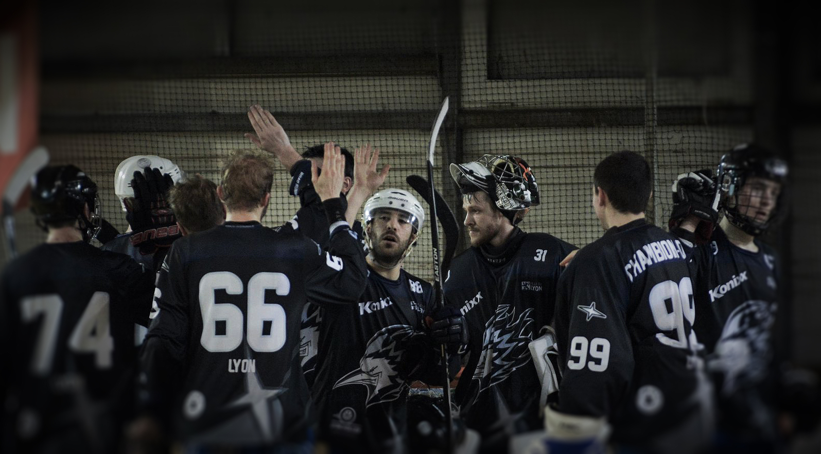 Illustration du sport Roller Hockey